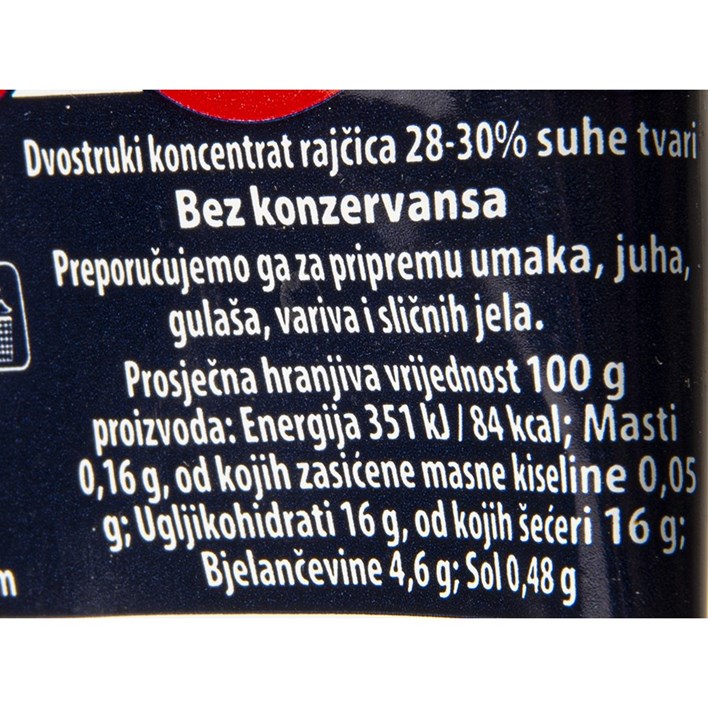 RAJČICA KONCENTRAT TUBA 120g PODRAVKA