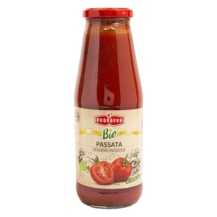 RAJČICA PASIRANA BIO PASSATA 690g PODRAVKA