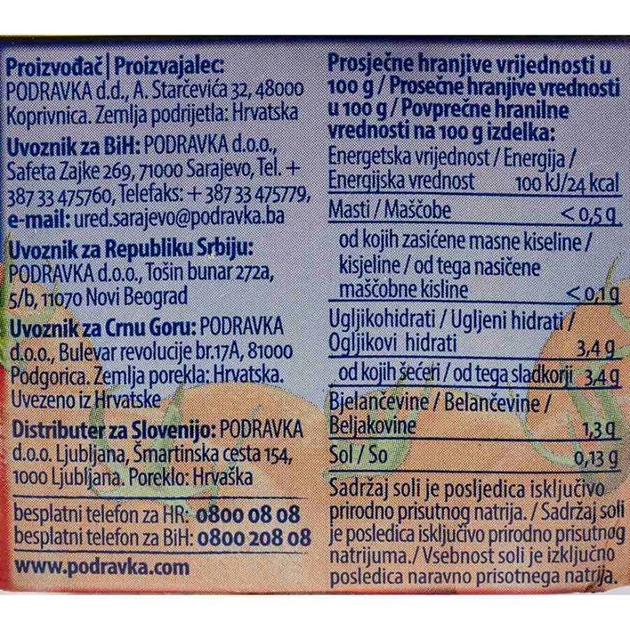 RAJČICA PASIRANA 500g PODRAVKA