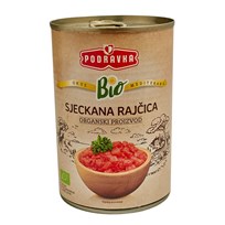 RAJČICA SJECKANA BIO 400g PODRAVKA