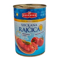 RAJČICA SJECKANA 400g PODRAVKA