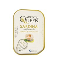 RIBA ADRIATIC QUEEN SARDINA U BILJNOM ULJU 105g SARDINA