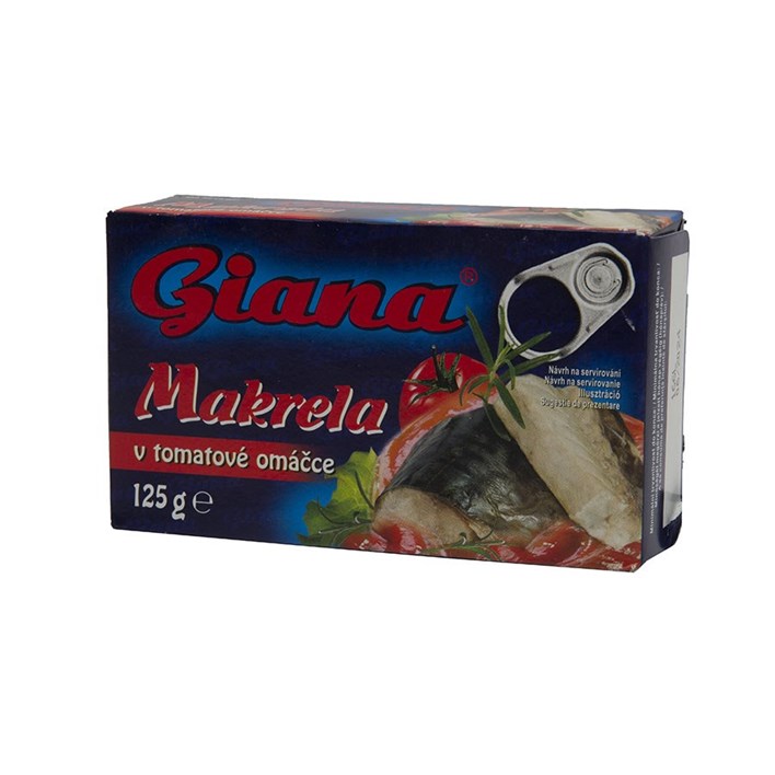 RIBA LOKARDA U UMAKU OD RAJČICE 125g GIANA