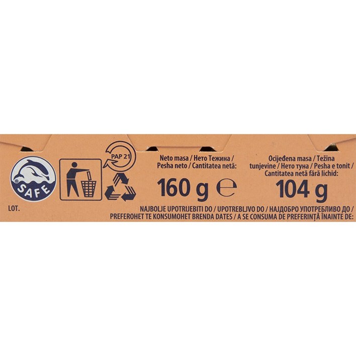 RIBA RIO MARE TUNA MASLINOVO ULJE 160g