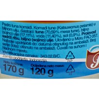 RIBA TUNA KOMADI PEDRO 170G STANIĆ