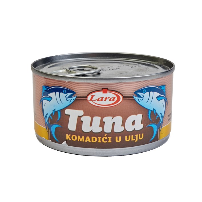 RIBA TUNA LARA KOMADIĆI U ULJU 185g VM2