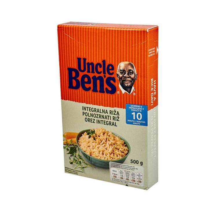 RIŽA UNCLE BENS INTEGRALNA 500g