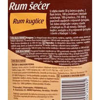 RUM ŠEĆER 10g PODRAVKA