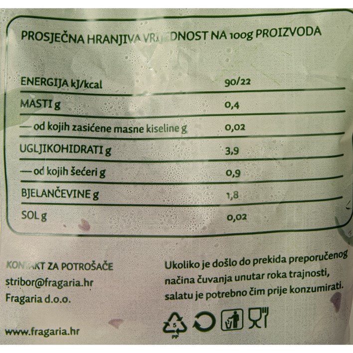 SALATA MATOVILAC RADIČ 125g FRAGARIA