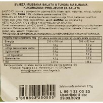 SALATA TUNA 170g FRAGARIA