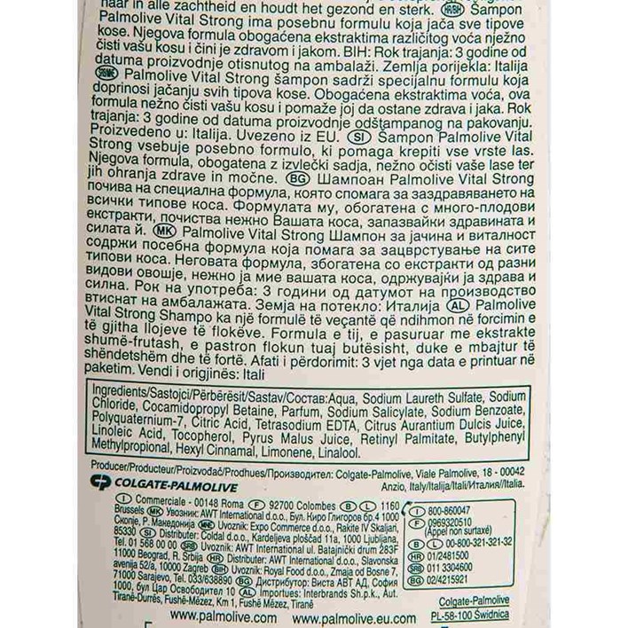 ŠAMPON PALMOLIVE APLLE 350ML