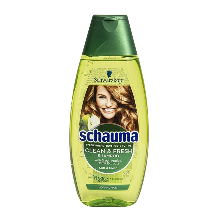 ŠAMPON SCHAUMA GREEN APPLE 400ml AWT