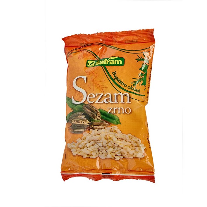 SEZAM ZRNO 100g ŠAFRAM