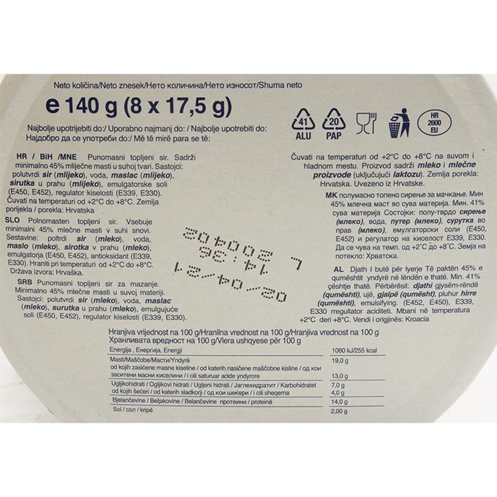 SIR TOPLJENI SPECIJAL 140G ZDENKA