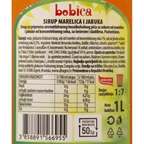 SIRUP BOBICA MARELICA JABUKA 1l STAKLO SAMBI