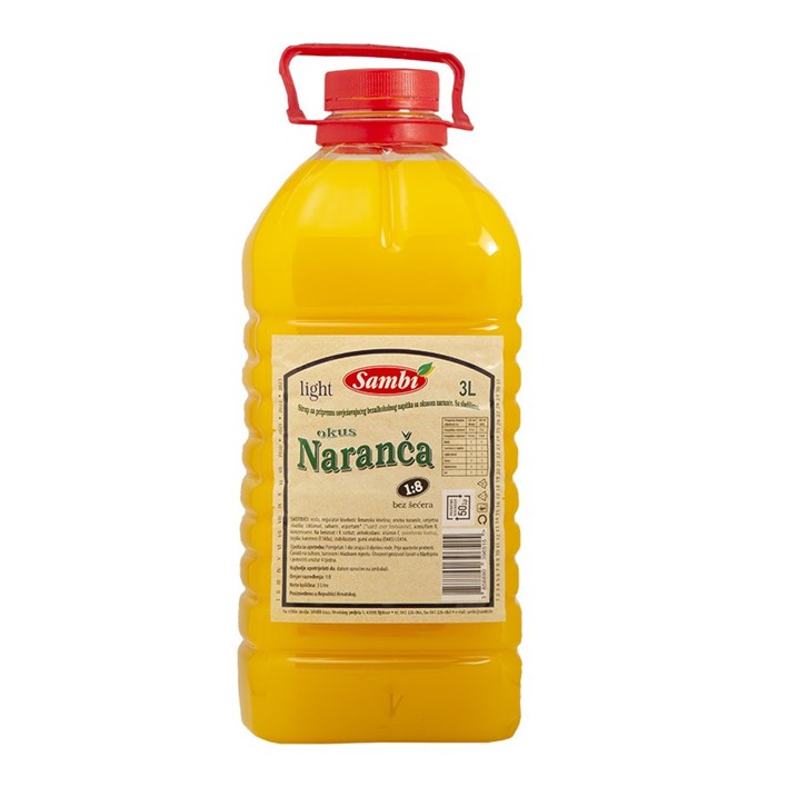 SIRUP SAMBI NARANČA 3l SAMBI