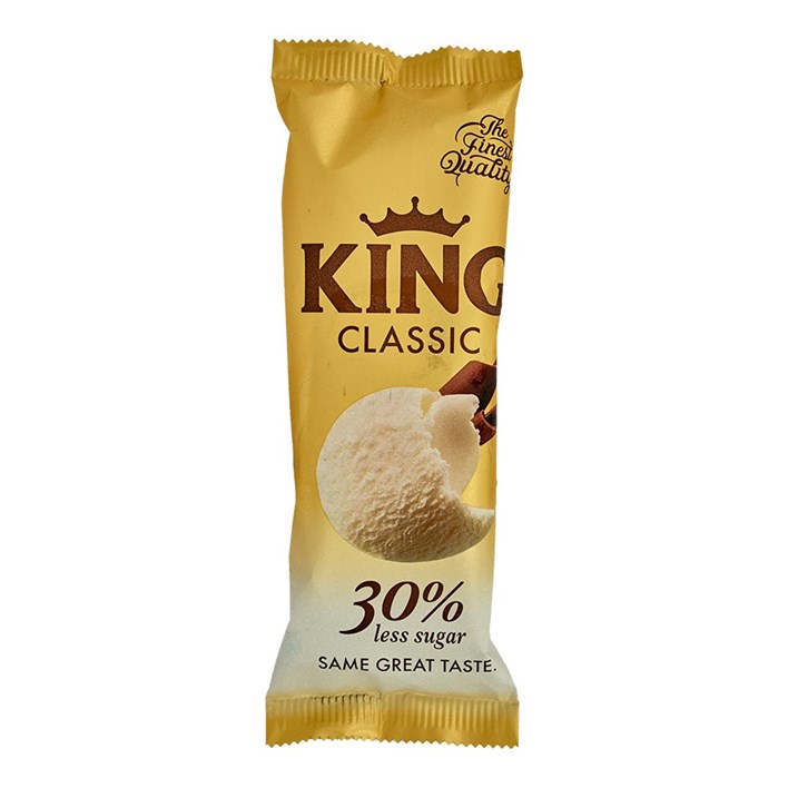 SLADOLED KING CLASSIC S 30% MANJE ŠEĆERA LEDO