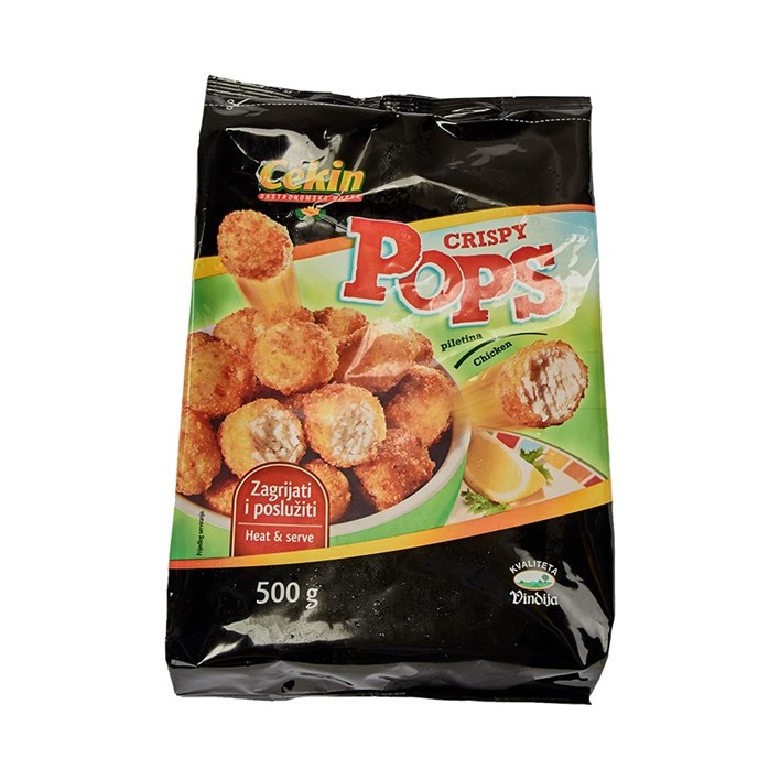 SMRZNUTI PILEĆI CRISPY POPS 500G VINDIJA