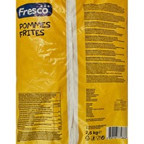 SMRZNUTI KRUMPIR POMES FRITES 2,5kg LEDO