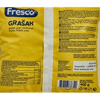 SMRZNUTO POVRĆE GRAŠAK FRESCO 400G LEDO