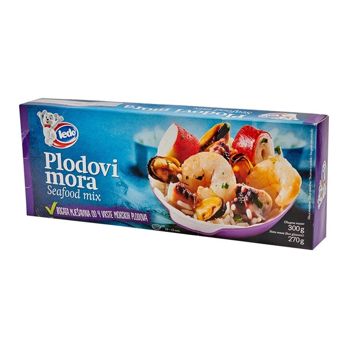 SMRZNUTA RIBA PLODOVI MORA ZA RIŽOTO 300G LEDO