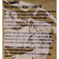 SMRZNUTA PLJESKAVICA 400g PODRAVKA