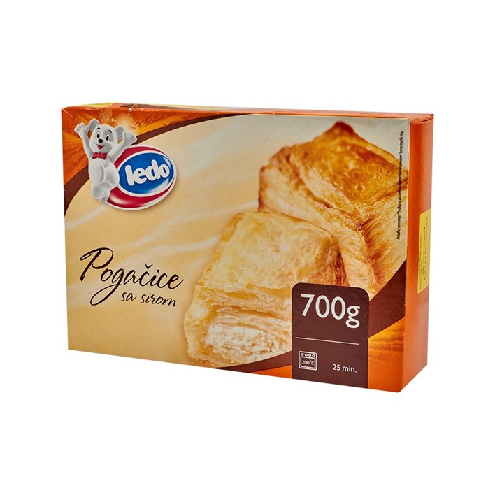 POGAČICE SA SIROM SMRZNUTE 700g LEDO