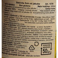 SOK BEBIVITA JABUKA 500ml ATLANTIC