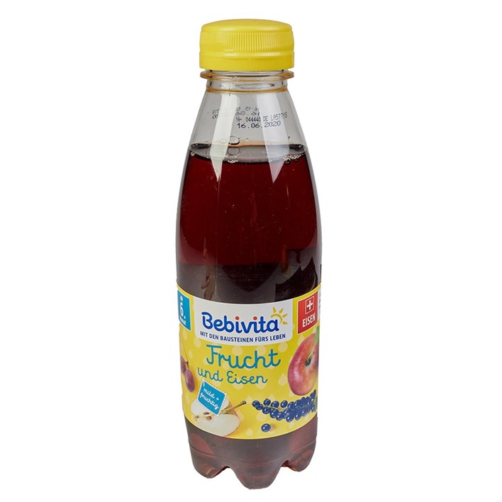 SOK DJEČJI BEBIVITA JABUKA CRVENO GROŽĐE RIBIZ 500ml