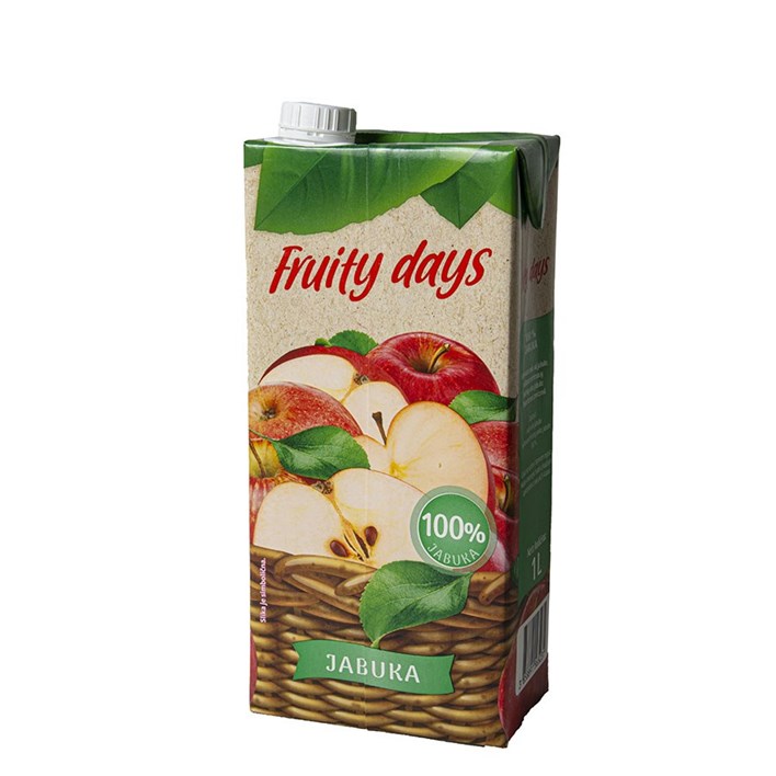 SOK FRUITY DAYS JABUKA 100% 1l ULTRA