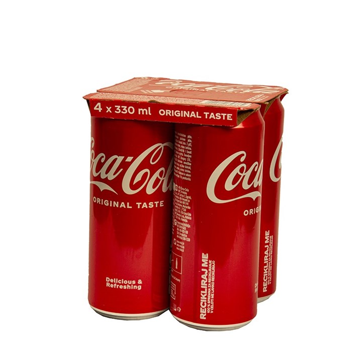 SOK GAZIRANI COCA COLA 4X330ml COCA COLA