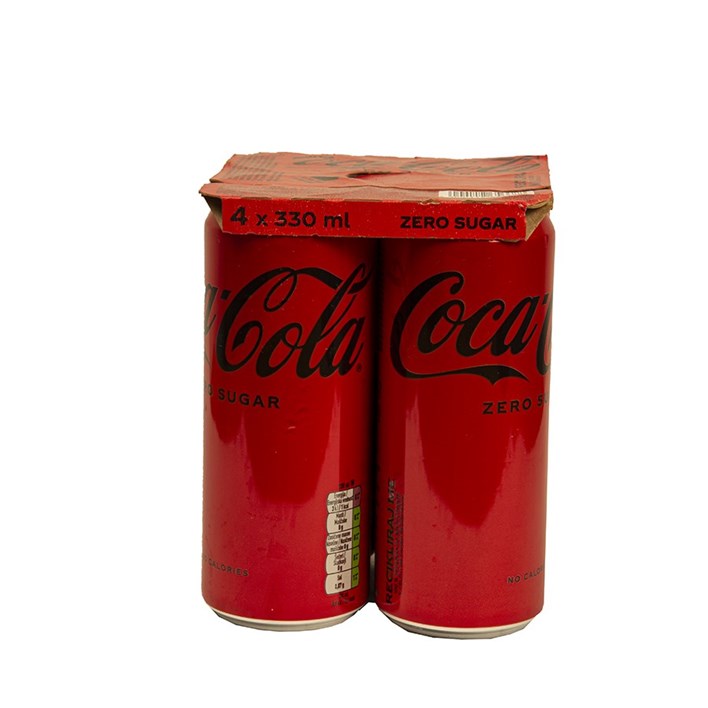 SOK GAZIRANI COCA COLA ZERO 4X330ml COCA COLA