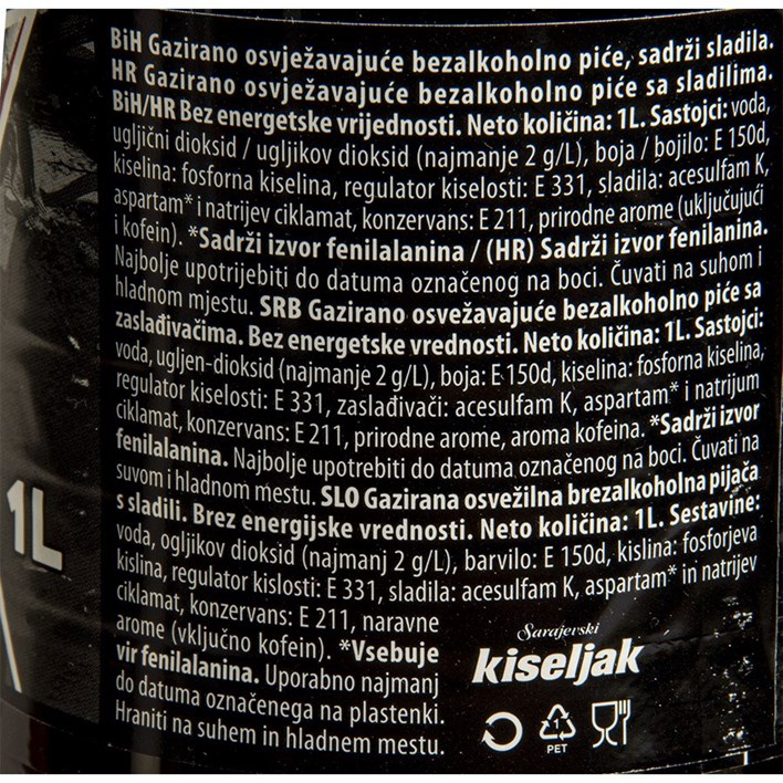 SOK GAZIRANI SKY COLA ZERO 1l JAMNICA