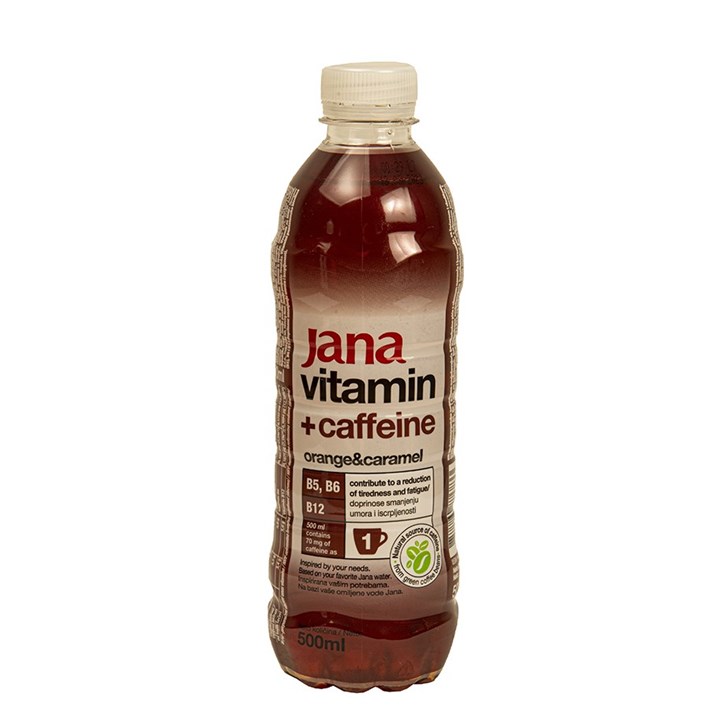 SOK JANA VITAMIN + COFFEINE 0,5l JAMNICA