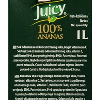 SOK JUICY 100% ANANAS 1l JAMNICA