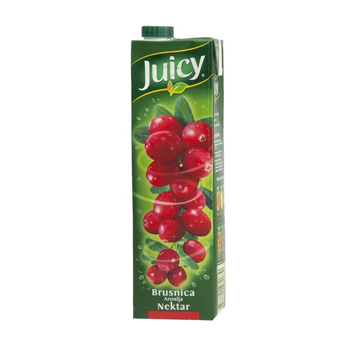 SOK JUICY BRUSNICA ARONIJA 1l JAMNICA