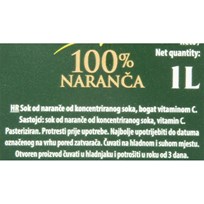 SOK JUICY NARANČA 100% 1l JAMNICA