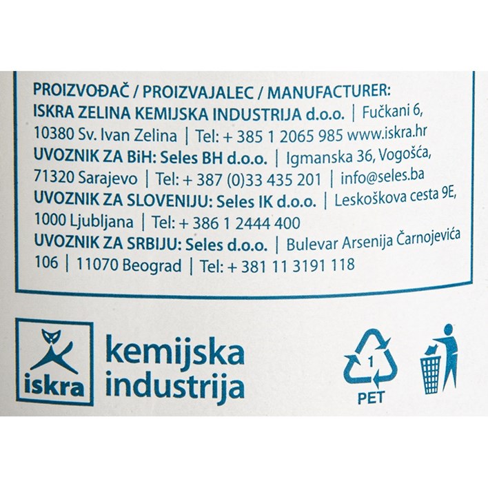 SREDSTVO ZA DEZINFEKCIJU RUKU 500ml ISKRA