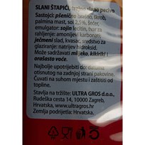 ŠTAPIĆI SLANI ULTRA SNACK 250g SAPONIA