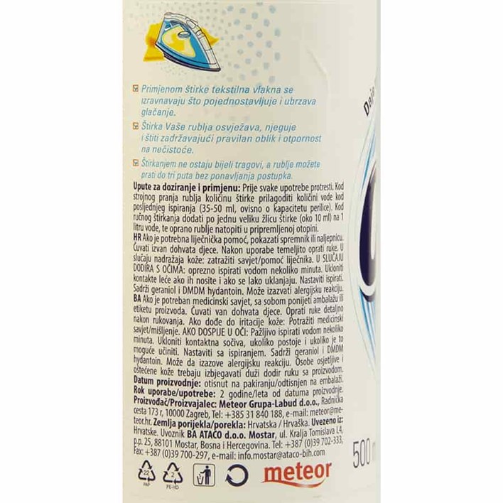 ŠTIRKA OPAL 500ml