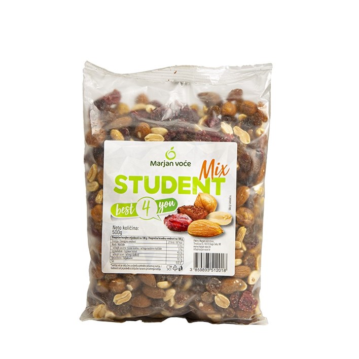 STUDENTSKI MIX 500g MARJAN VOĆE