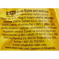 ŠLJIVA SUHA BEZ KOŠTICA 200G ŠAFRAM