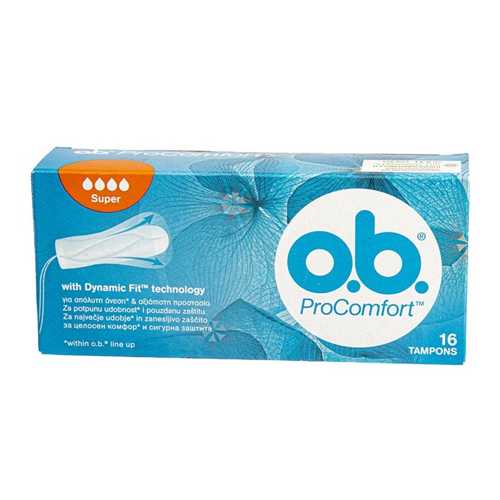 TAMPONI O B SUPER PRO COMFORT 16kom ATLANTIC