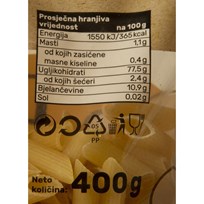 TJESTENINA KUHARELA PENNE RIGATE 400g ULTRA