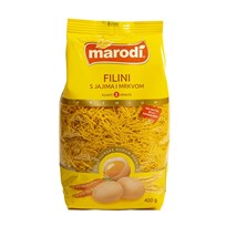 TJESTENINA MARODI FILINI S JAJIMA I MRKVOM 400g MARODI