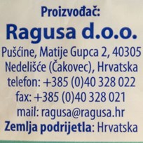 TJESTENINA PARADISO PUŽ 63 3kg RAGUSA