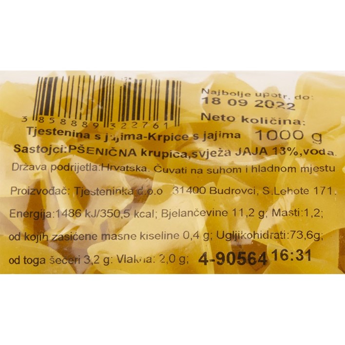 TJESTENINA KRPICE 1kg AIPK