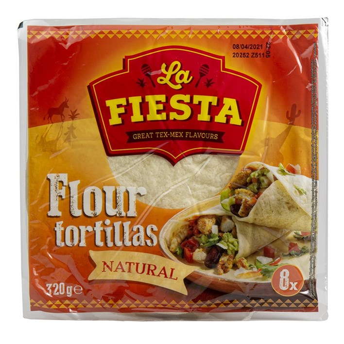 TORTILJA FLOUR 320g SALVIA