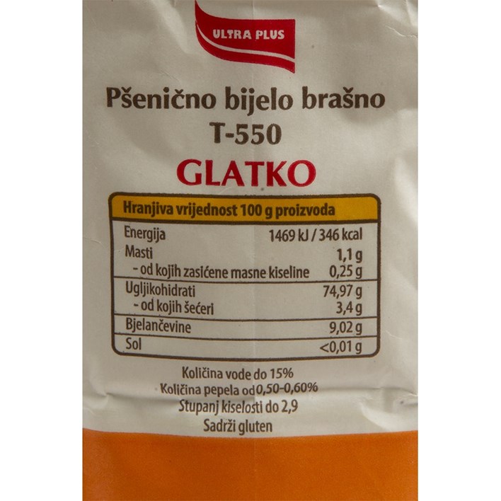 BRAŠNO GLATKO 1 kg ULTRA