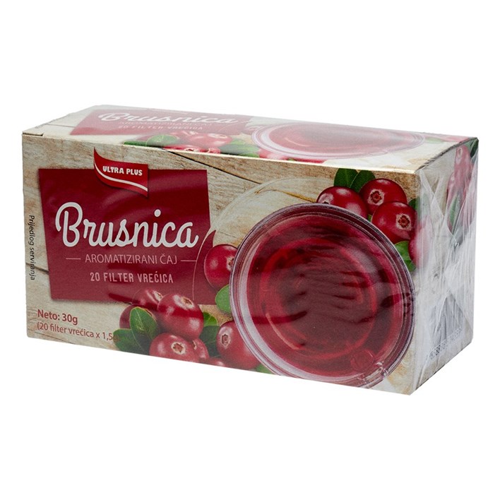 ČAJ FILTER VREĆICA BRUSNICA 30g AGRISTAR ULTRA